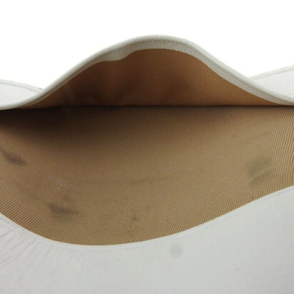 DIOR Key Case Trotter Beige White Canvas x Leather Authentic USED - Picture 5 of 10